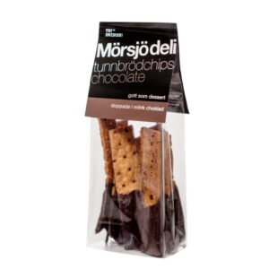 Mörsjö deli tunnbrödchips choklad, 100 gram förpackning